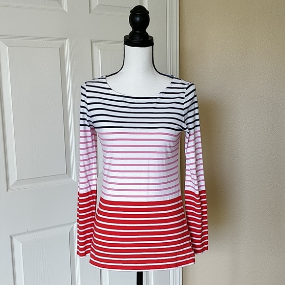 Boden Tops - Boden Great Breton striped top sz 4